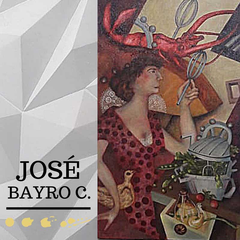 José Bayro C. y Atelier Zárate presentan menú-arte