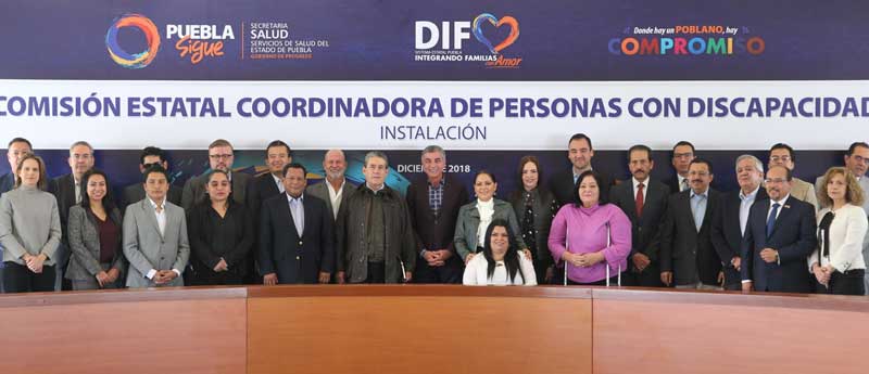 Instala Tony Gali Comisión Coordinadora de personas con discapacidad