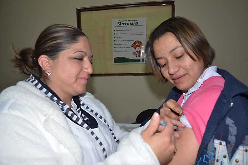 Refuerza SESA aplicación de vacuna contra la influenza