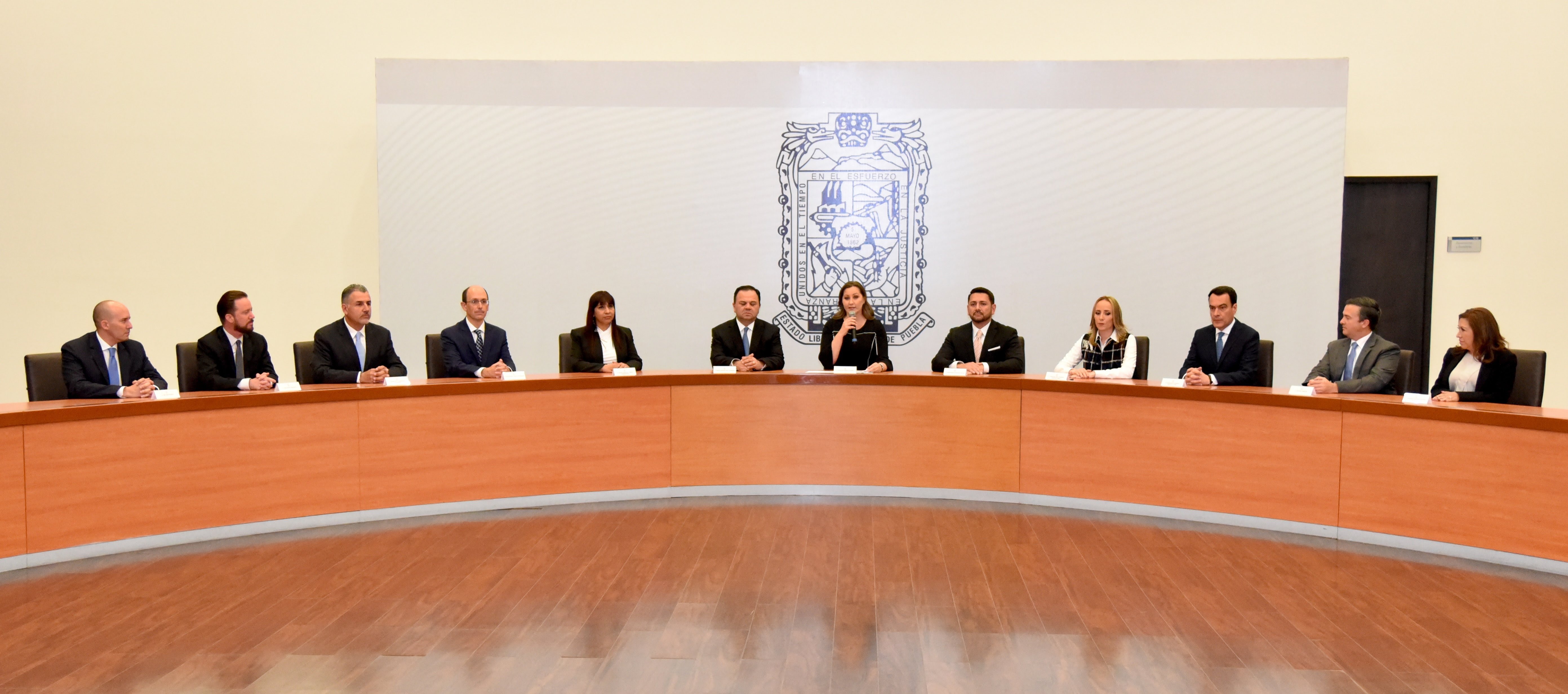 Martha Erika Alonso toma protesta a Secretarios de Estado