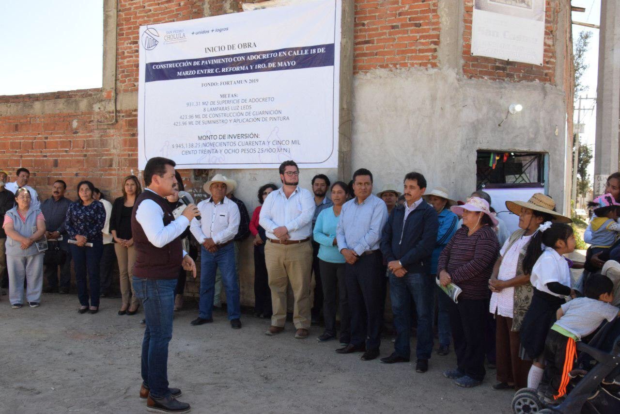 Cumple Luis Alberto Arriaga su compromiso de desarrollo para juntas auxiliares