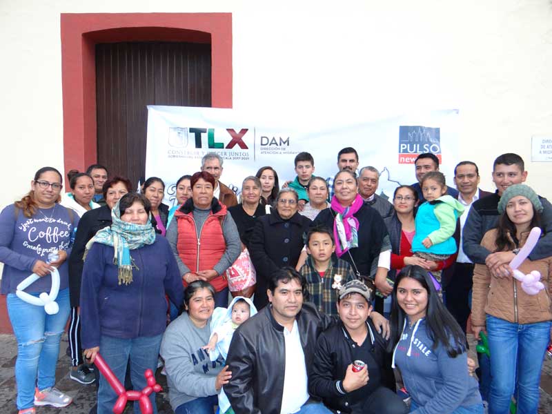 Respaldó DAM reencuentro de 187 tlaxcaltecas con sus familiares migrantes