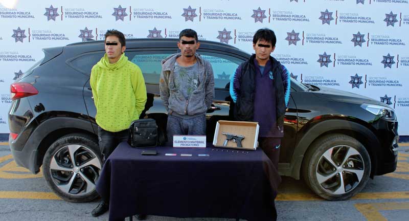 Rescató Policía Municipal de Puebla a víctima de secuestro; hay tres personas detenidas