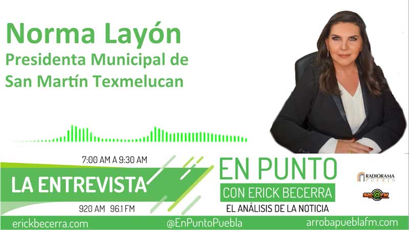 Para mi, el caso del tianguis no es el más importante porque importante son los ciudadanos de San Martín: Norma Layón