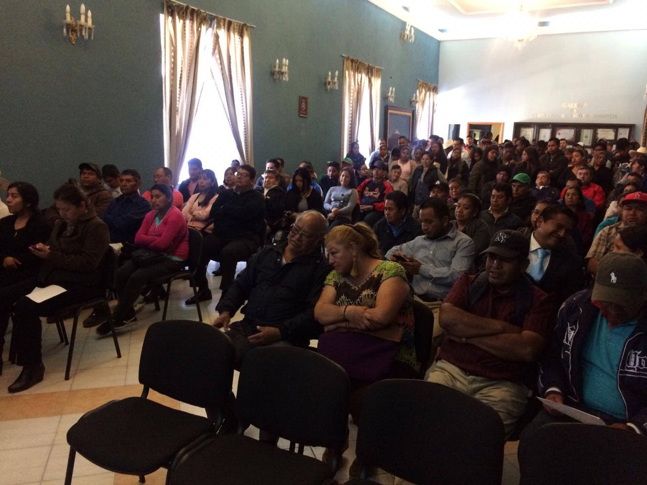 Se registran 27 planillas para los plebiscitos de juntas auxiliares de Atlixco