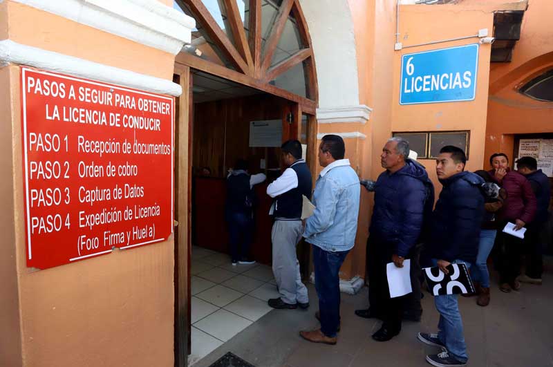 15 de enero operará normalmente Sistema de Control Vehicular