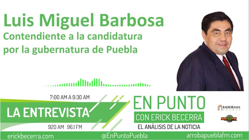 Tengo salud para competir, tengo salud para ganar y tengo salud para gobernar: Luis Miguel Barbosa
