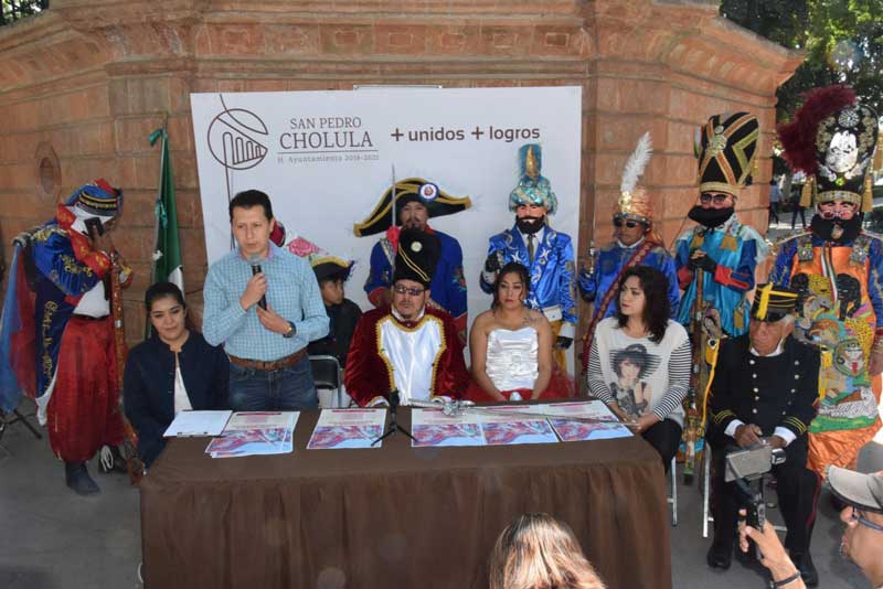 Prevé gobierno de San Pedro Cholula carnaval tranquilo