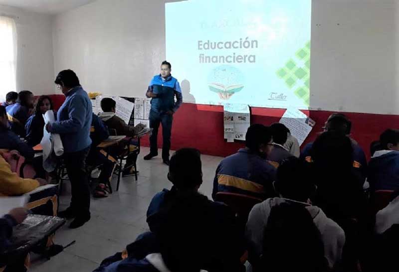 Fomenta ITJ educación financiera entre jóvenes de Xaltocan y Nativitas