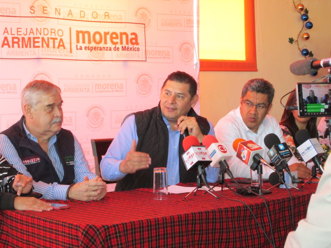 Trayectoria y respaldo social para medirme en las encuestas: Alejandro Armenta
