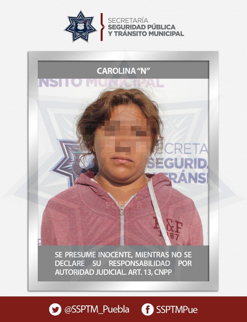 Exitosamente, detuvo SSPTM a dos personas por robo a tienda de conveniencia
