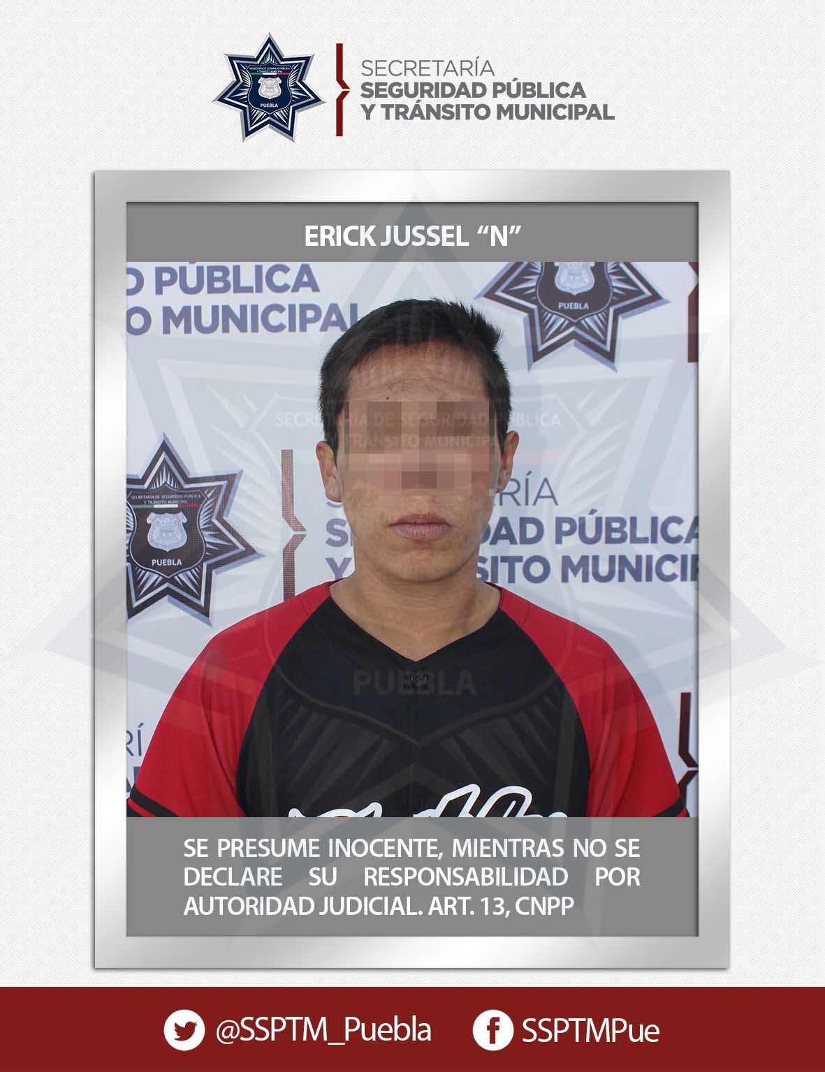 En acción oportuna, detuvo SSPTM a dos personas por robo a pizzería