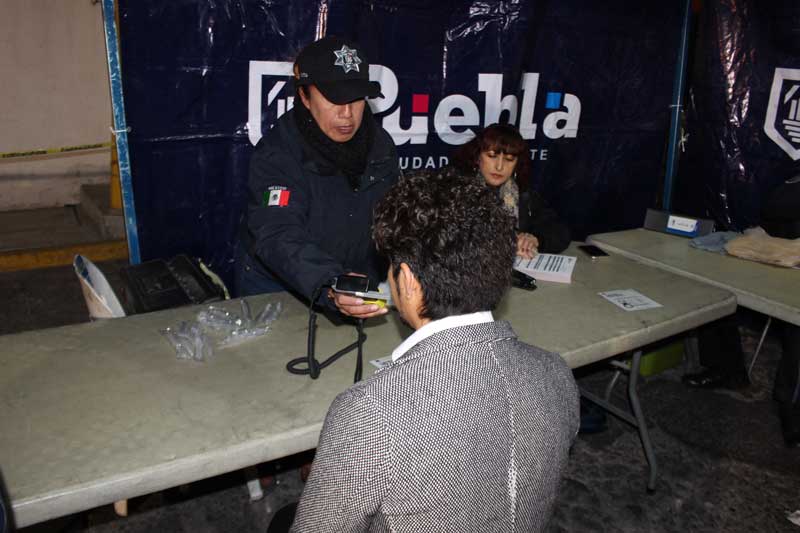 Cero muertes por alcohol al volante; implementó SSPTM de Puebla operativo alcoholímetro
