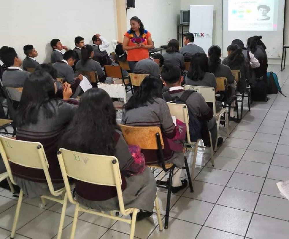 Promueve ITJ respeto e igualdad de género entre jóvenes tlaxcaltecas