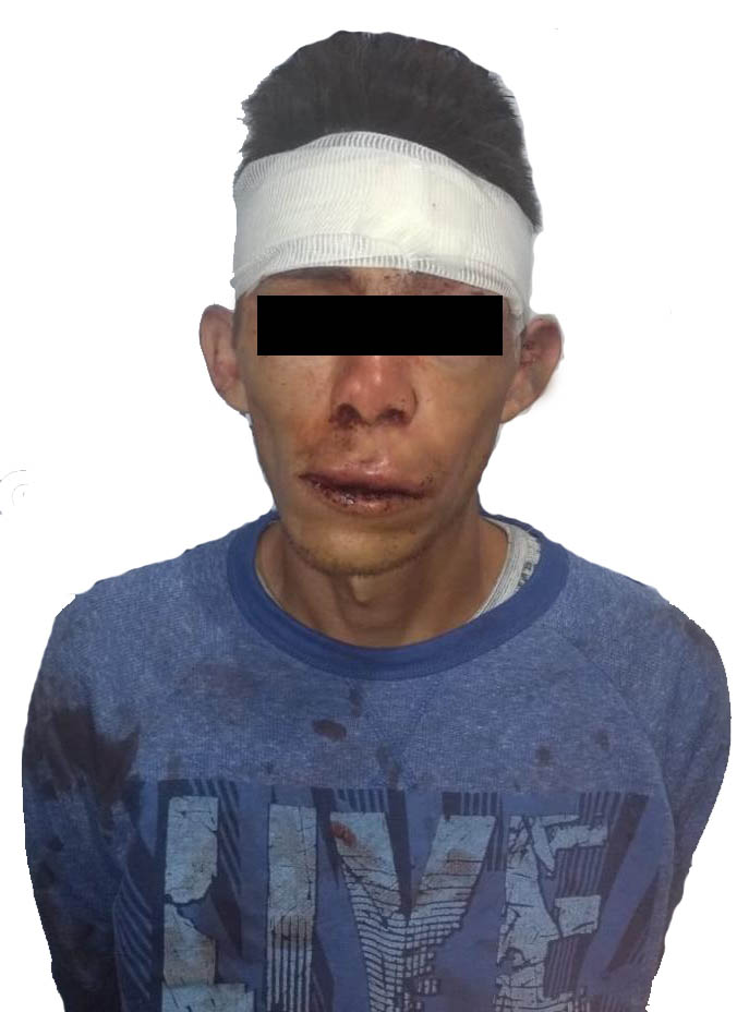 Policías municipales de Puebla detuvieron a hombre por robo a transporte público