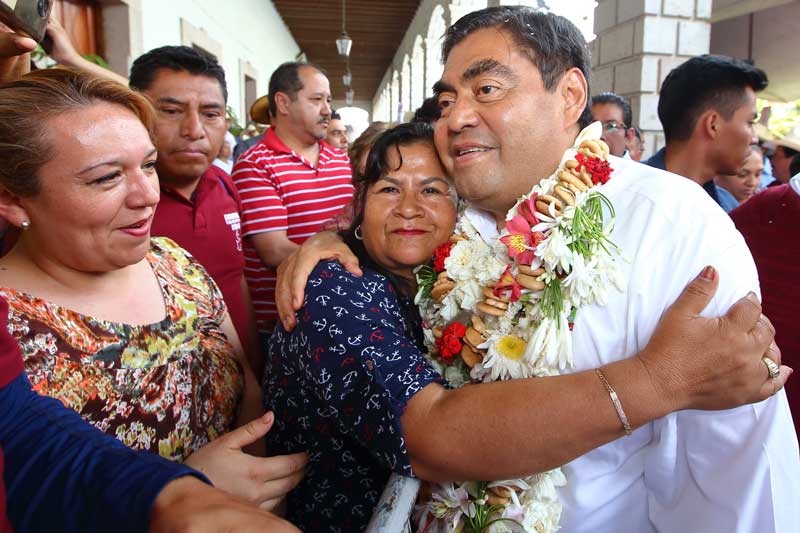 Desde Zacapoaxtla Miguel Barbosa se compromete a no autorizar más «proyectos de muerte»