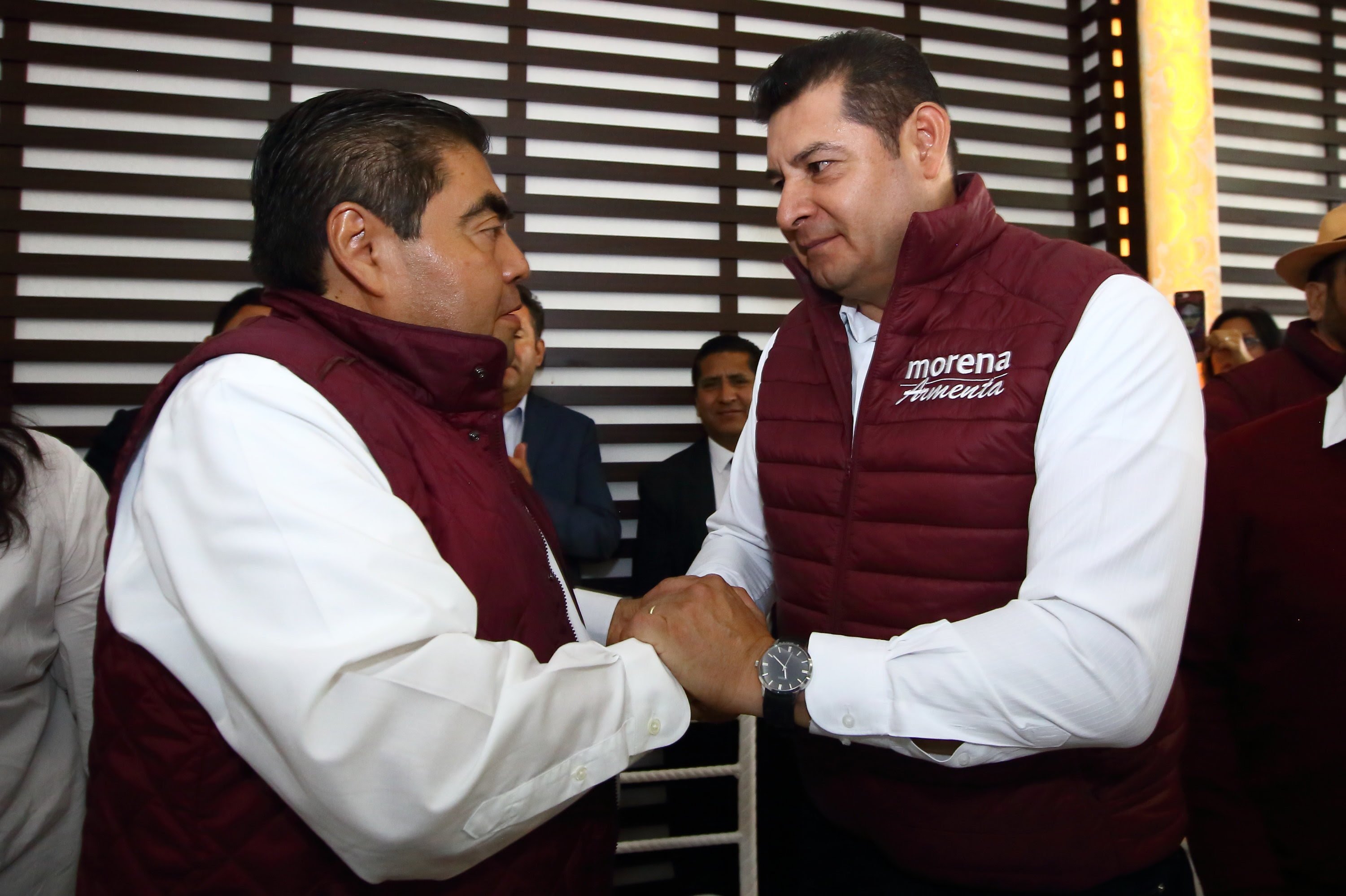 Miguel Barbosa y Alejandro Armenta acuerdan unidad, diálogo permanente y participación en la campaña