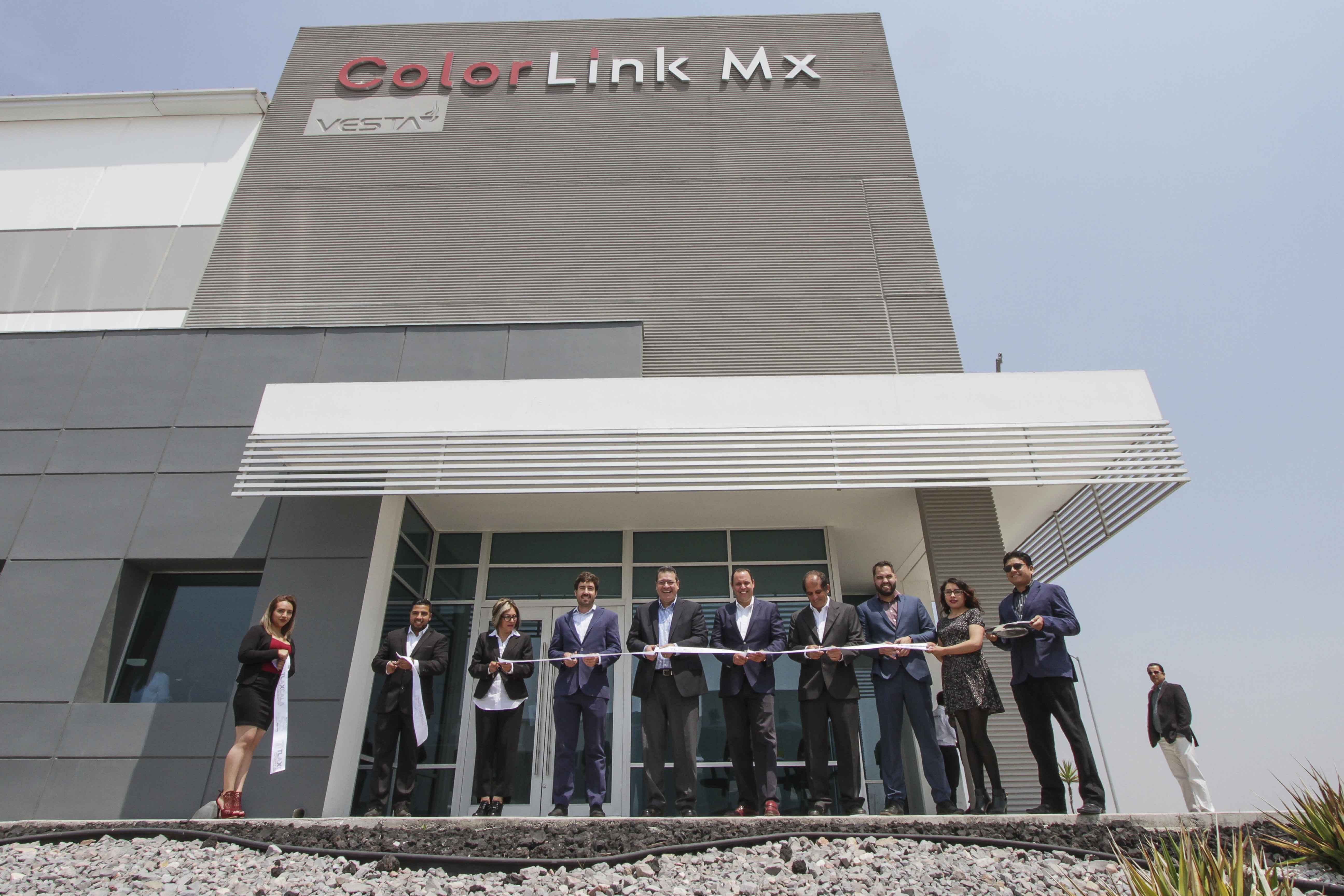 Inaugura Marco Mena empresa Color Link México; se invierten 100 mdp   