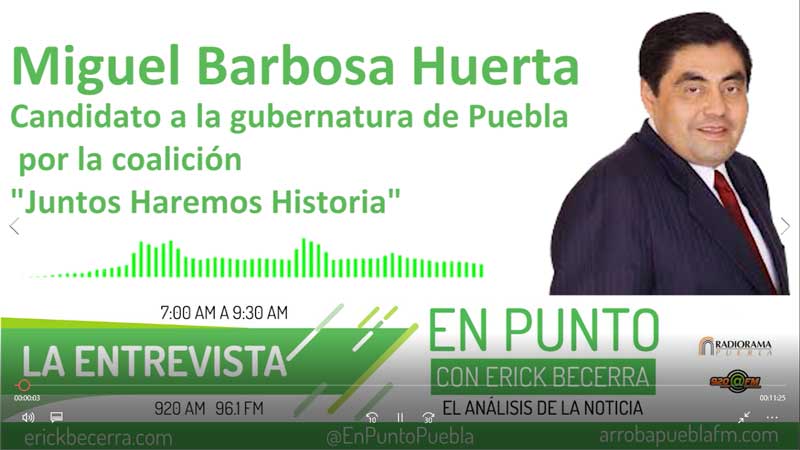 Sin un minuto de confianza seguiré trabajando a pesar de la ventaja: Miguel Barbosa