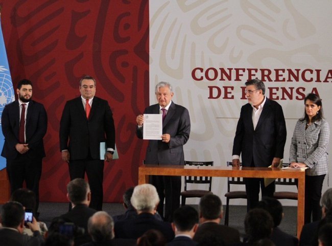 Presenta López Obrador decreto que elimina condonaciones de impuestos 