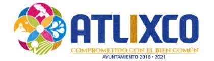 Comunicado del Ayuntamiento de Atlixco