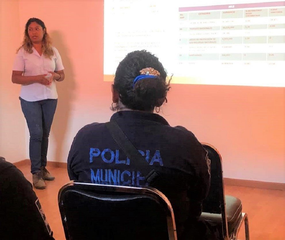 Imparte SECTURE curso «área naturales» protegidas y la sustentabilidad