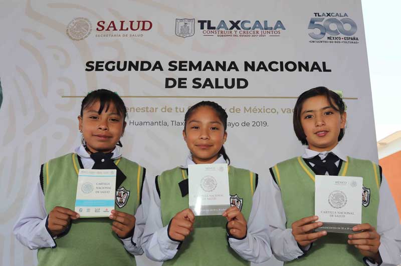 Inicia en Tlaxcala Segunda Semana Nacional de Salud 2019