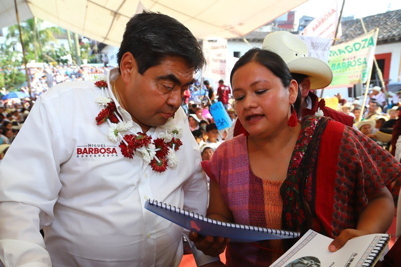 Ningún gobierno del país puede hacer proyectos sin tomar en cuenta a los Pueblos Originarios: Miguel Barbosa