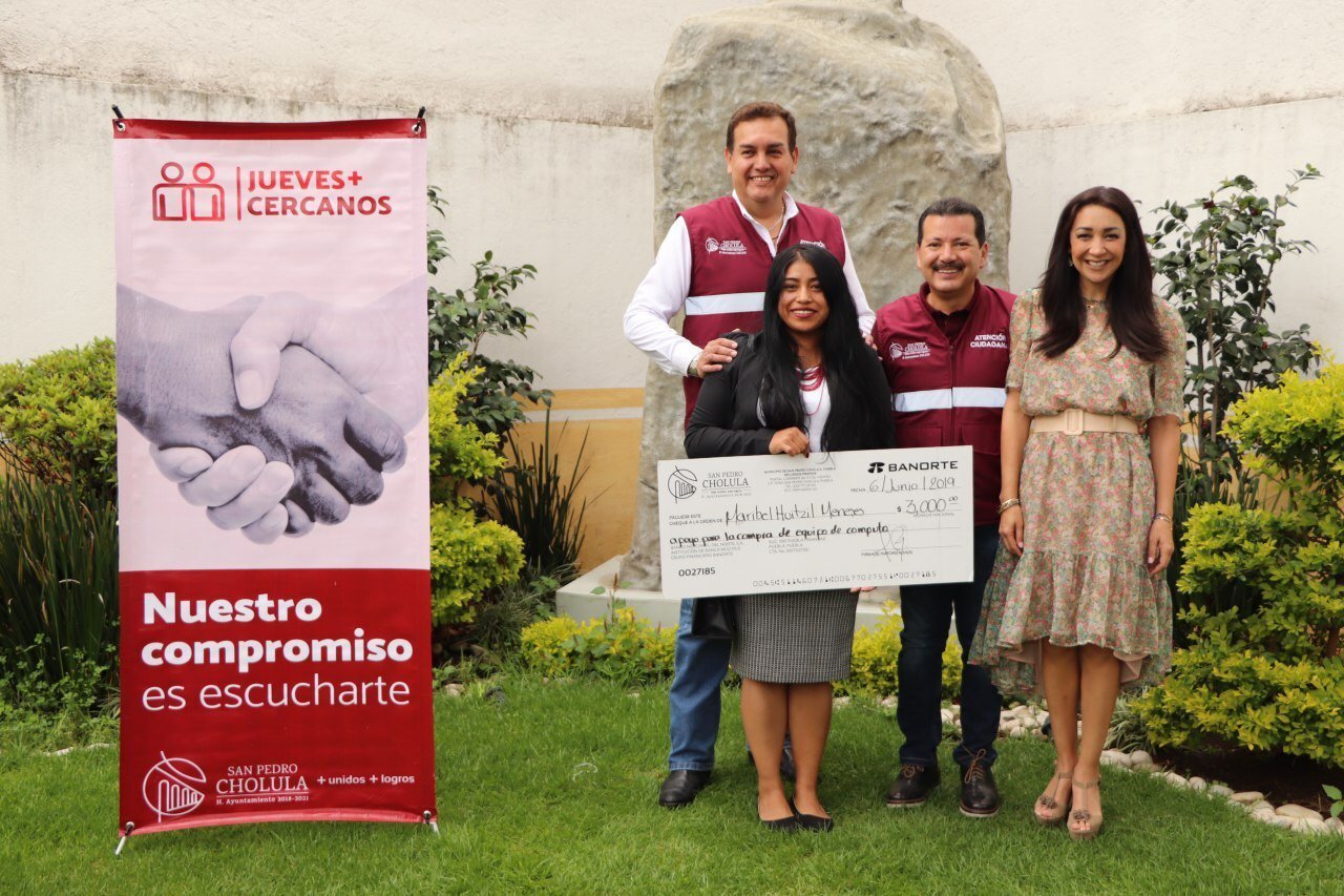 Reinicia Luis Alberto Arriaga jornadas públicas de atención ciudadana en San Pedro Cholula