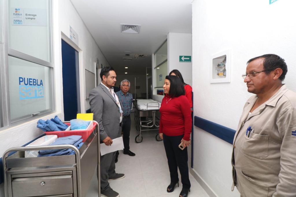 Supervisión permanente a los hospitales y Centros de salud en Puebla