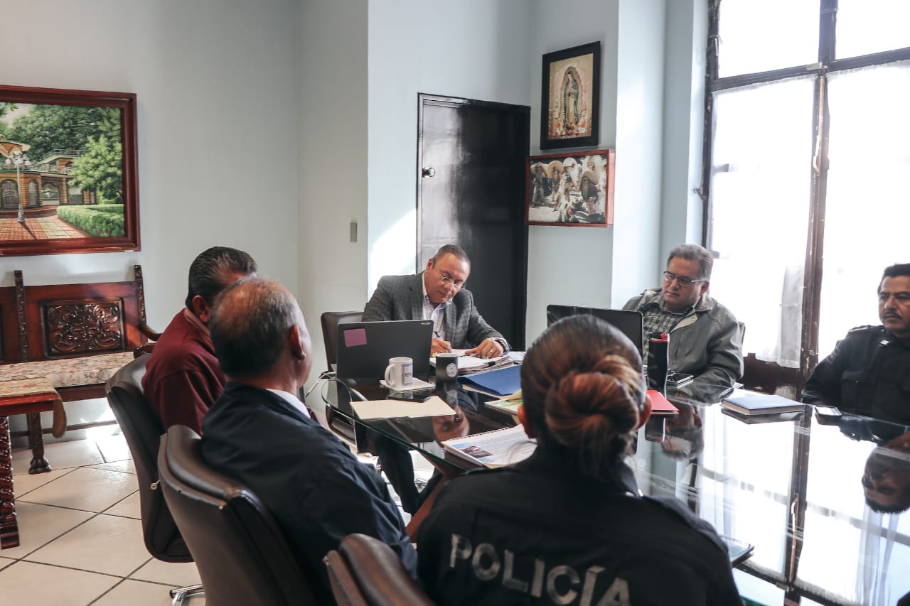 Gobierno de Atlixco analiza resultados en materia de seguridad a través de mesas de trabajo