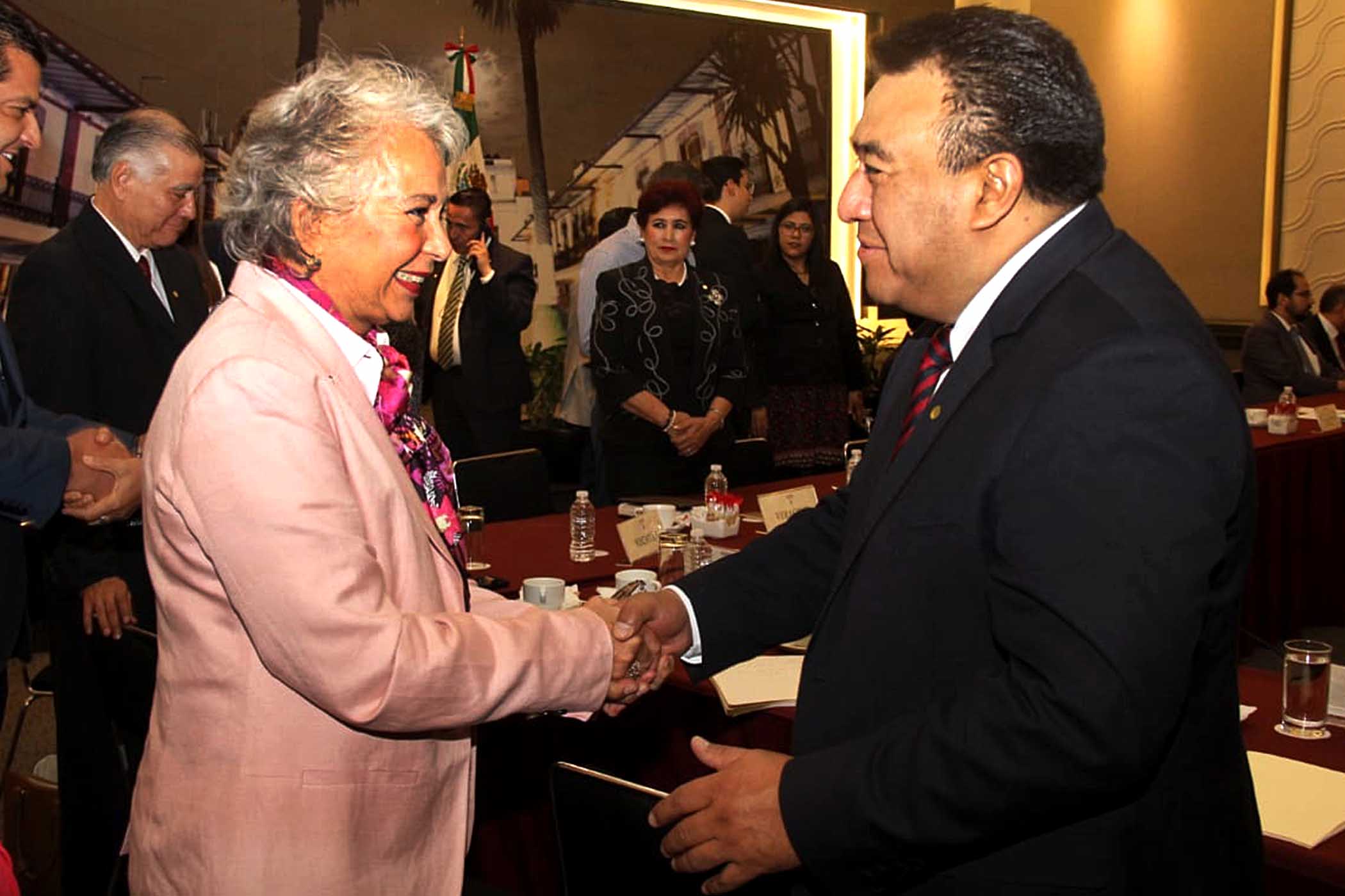 Participa SEGOB en la primera «Mesa para la gobernabilidad de México» con Olga Sánchez Cordero