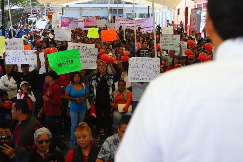 Nuevo gobierno no va a sembrarse en una oficina: Miguel Barbosa