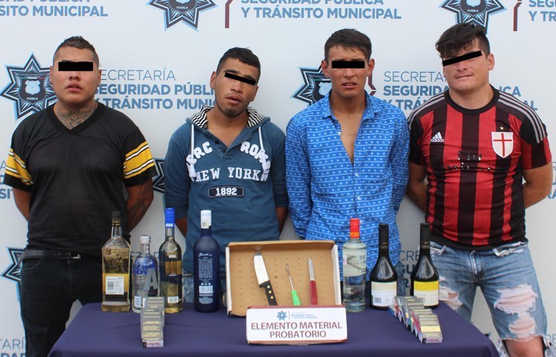 La SSPTM desarticuló a la banda de «Los Tunas», posiblemente dedicada al robo a tiendas Oxxo