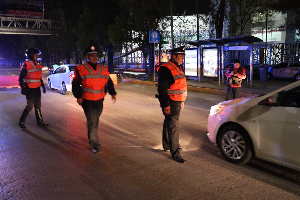 La SSP Estatal implementó medidas de prevención de accidentes a través del Operativo Alcoholímetro