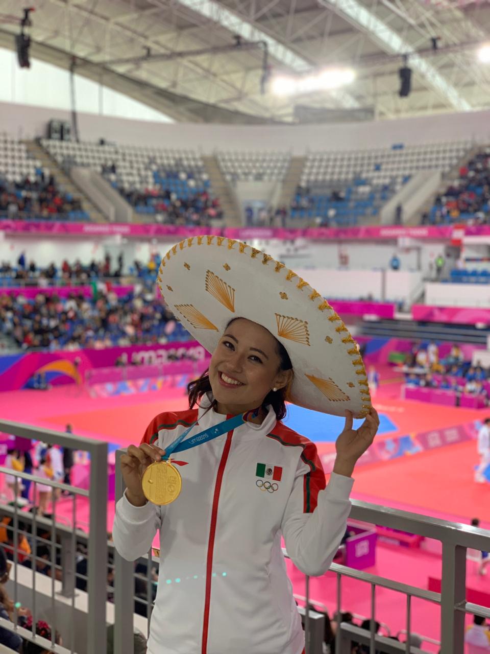 Ana Zulema Ibáñez, una Azteca UDLAP que consigue el oro panamericano para México