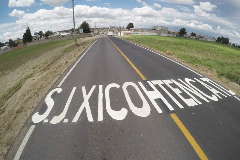 Mejora SECODUVI carretera de acceso a Atltzayanca