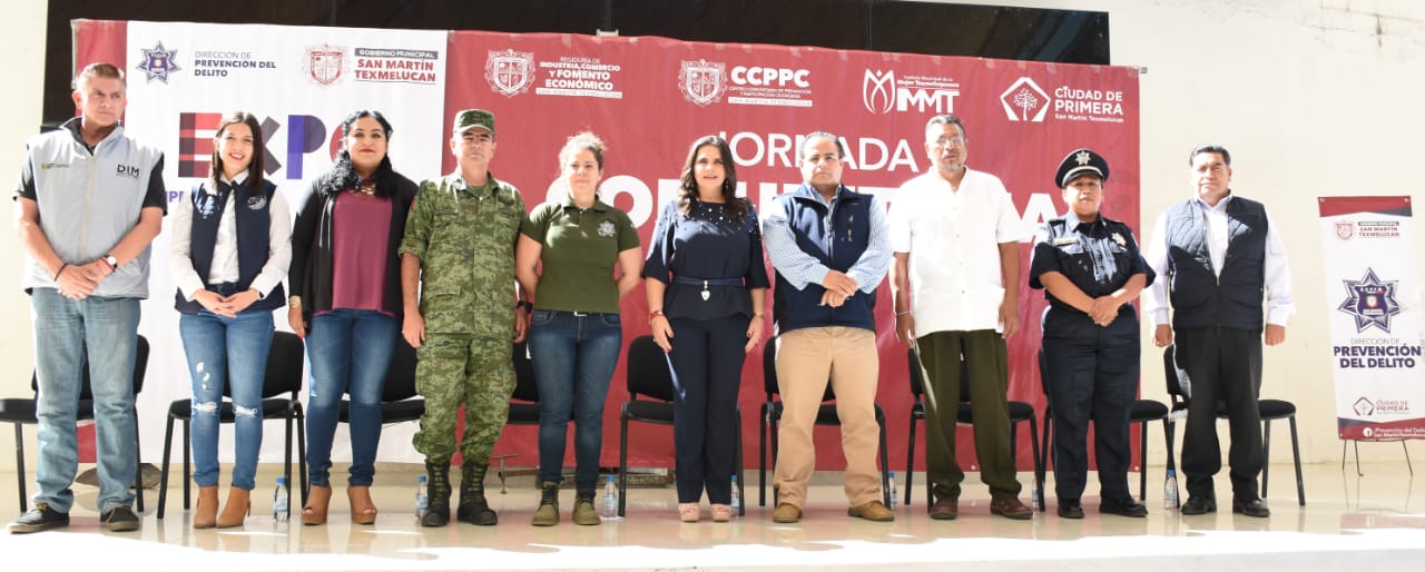 El gobierno de Norma Layón trabaja por la seguridad, la paz y tranquilidad de San Martín Texmelucan