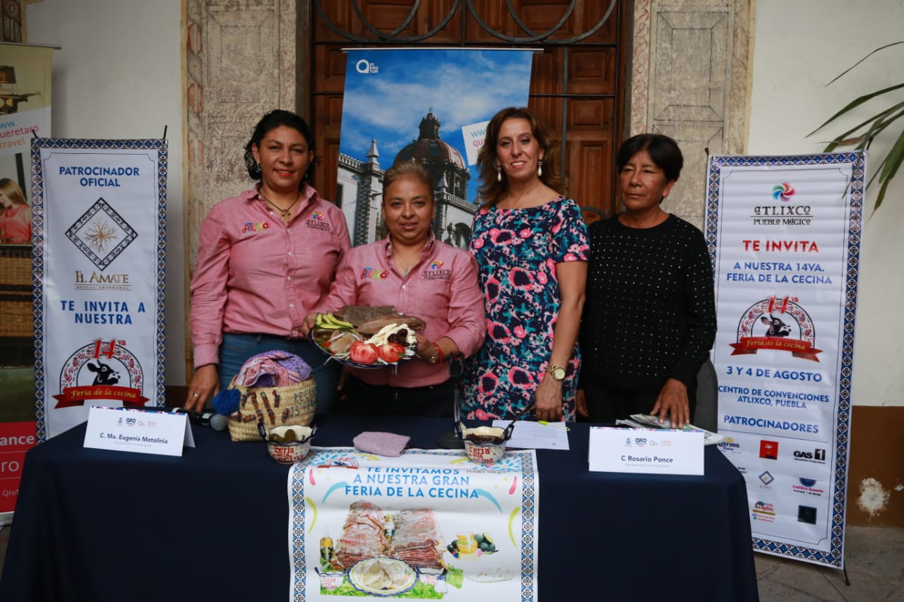 Atlixco invita a Querétaro a disfrutar de la décimo cuarta Feria de la Cecina