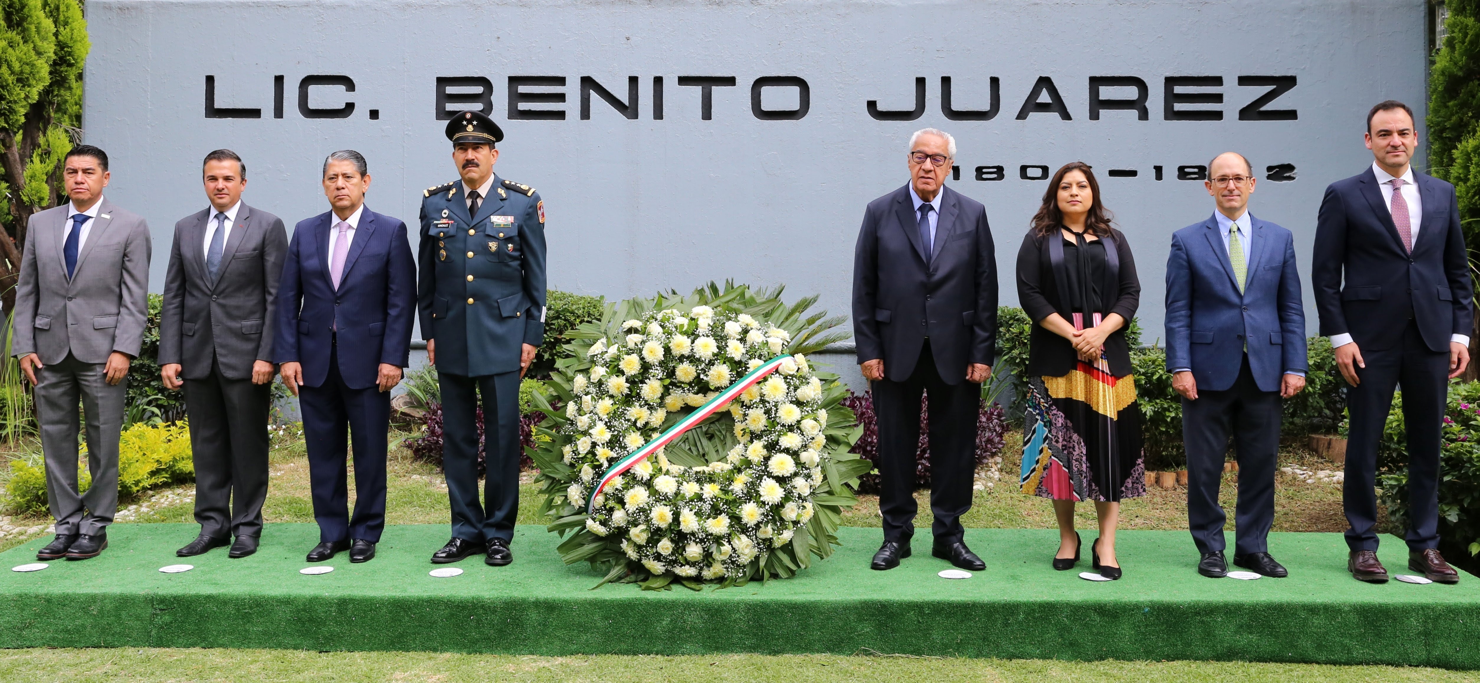Encabeza Pacheco Pulido conmemoración del 147 aniversario luctuoso de Benito Juárez