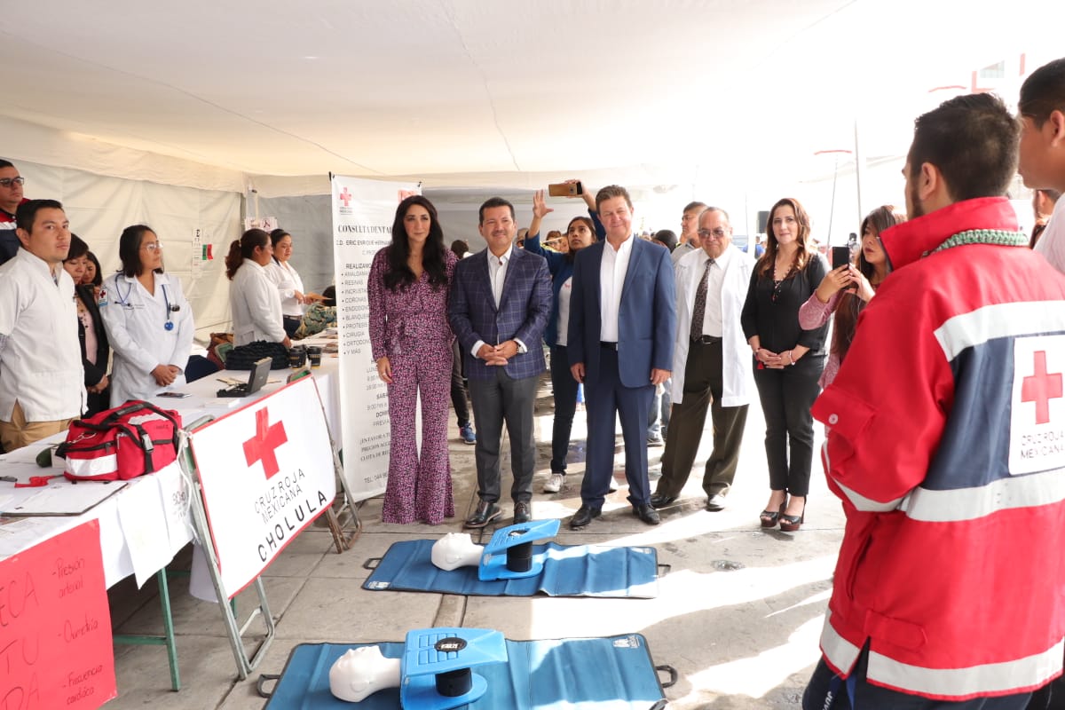 “La Salud de los cholultecas también es un tema fundamental en mi Gobierno”: Luis Alberto Arriaga