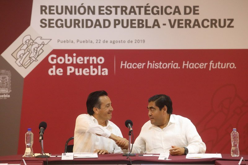 Pactan gobernadores Estrategia de Seguridad para Puebla y Veracruz