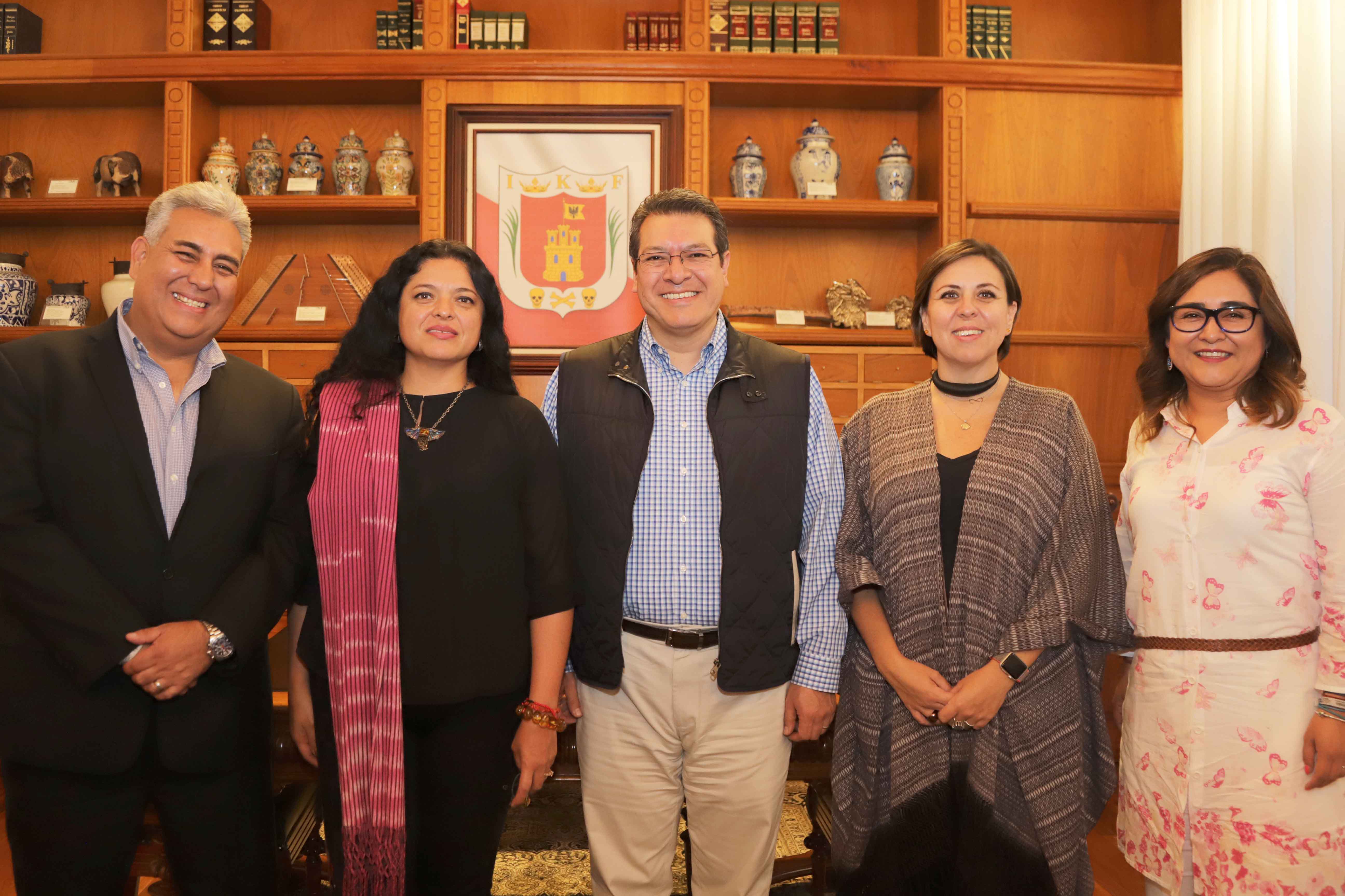 Consolidan Maco Mena y Alejandra Frausto perfil turístico cultural de Tlaxcala