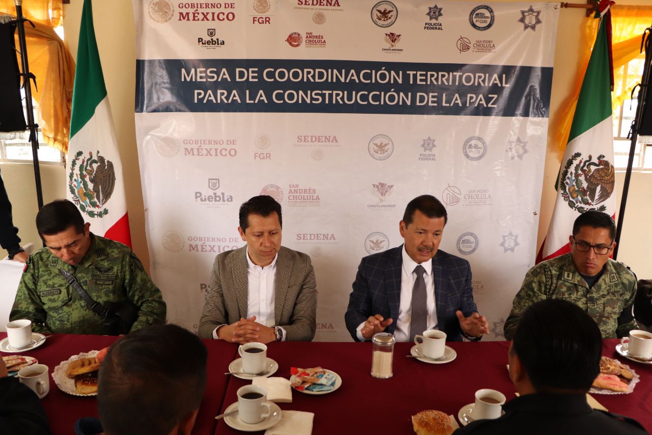 Intensifica gobierno de San Pedro Cholula estrategias de seguridad pública.