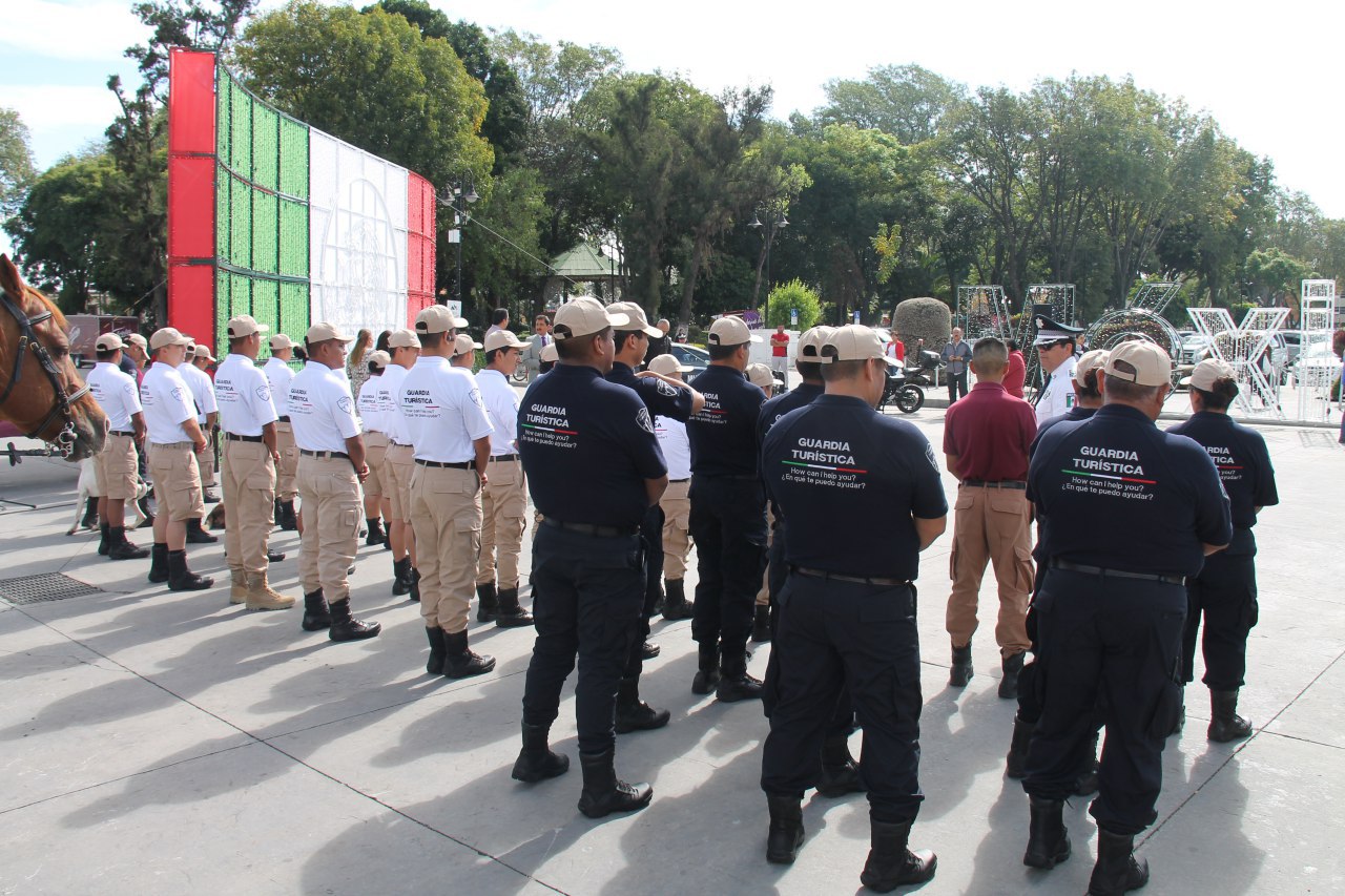 Suma gobierno de San Pedro Cholula 40 guardias turísticos