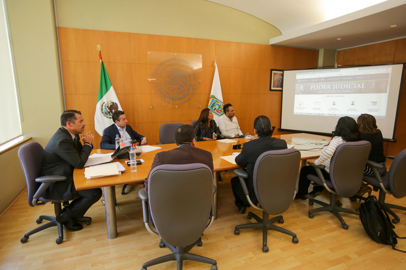 Presenta el Poder Judicial nueva página web