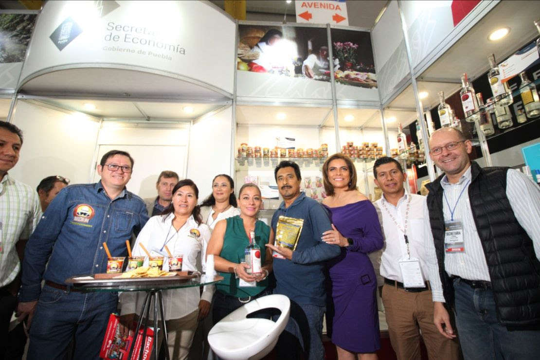 Impulsa Secretaría de Economía a productores poblanos en Expo ANAM