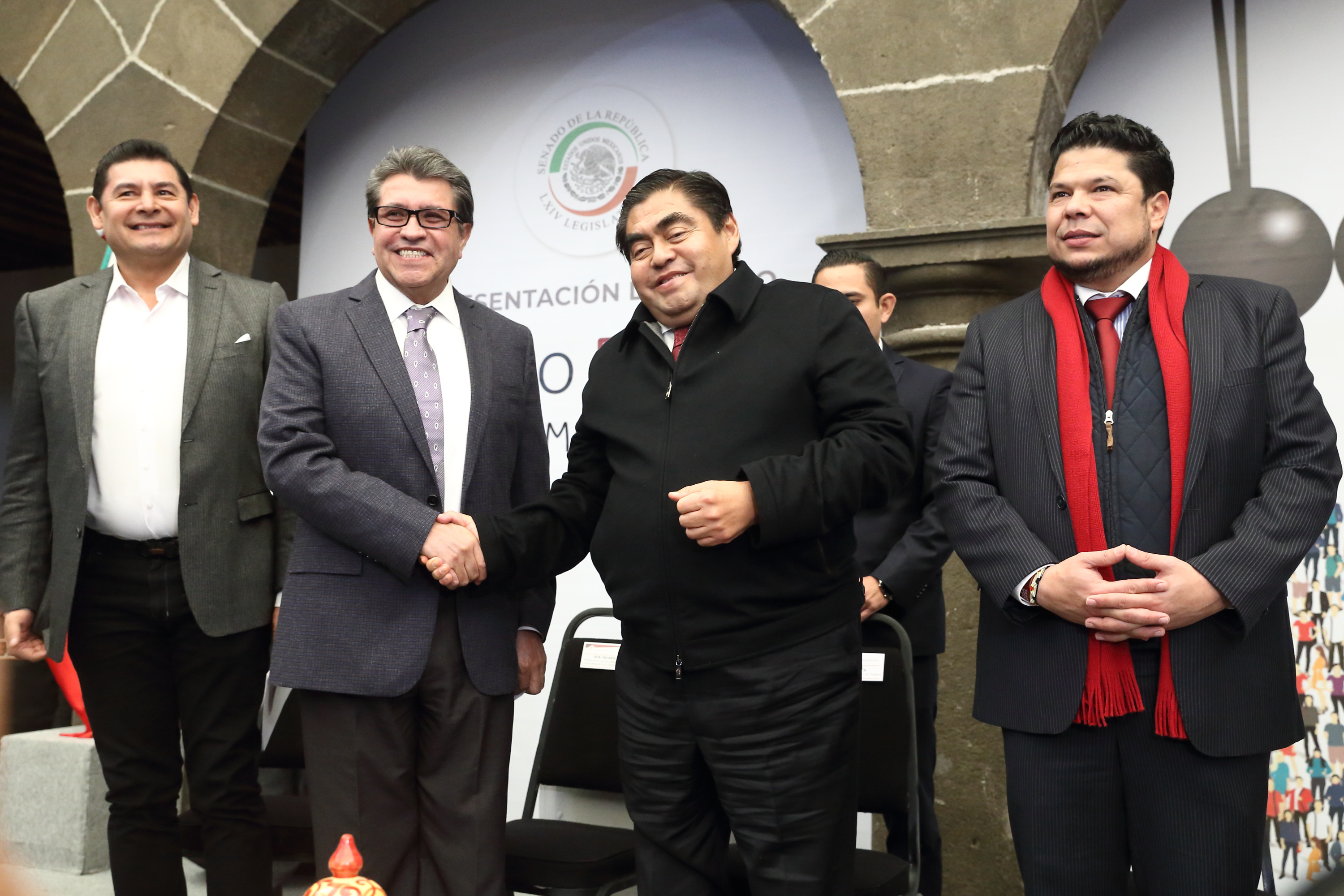El Gobierno de Barbosa Huerta llegará a un buen puerto: Ricardo Monreal