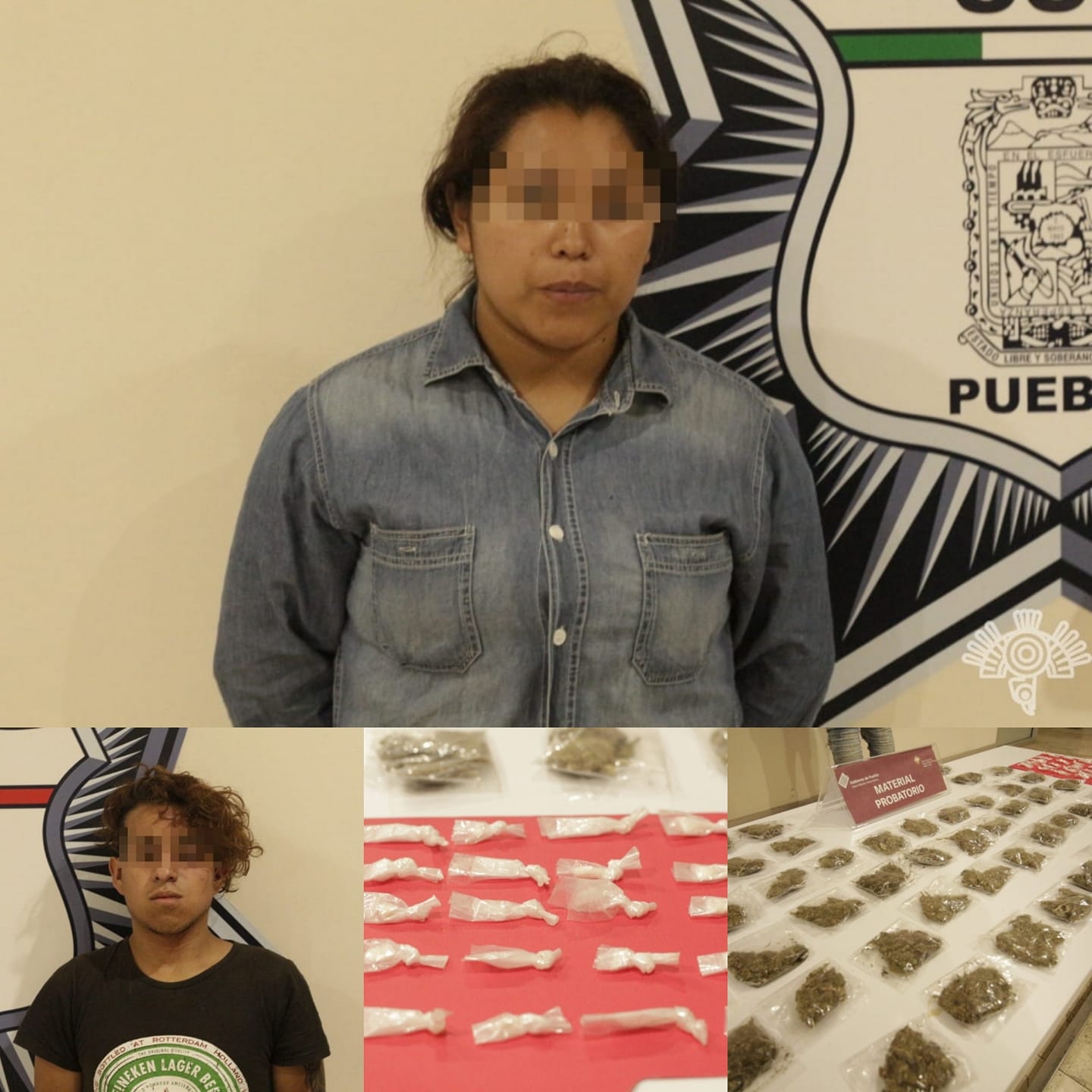 Detiene SSP a presuntos narcomenudistas de la esposa de “El Grillo”
