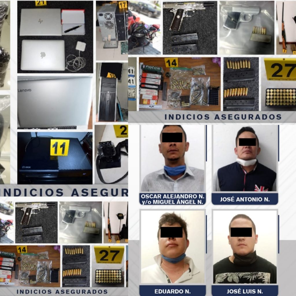 Fiscalía catea inmueble en Angelópolis y asegura más indicios tras detención